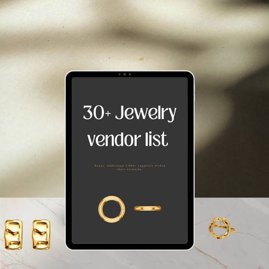 30+ JEWELRY VENDORS LIST - January Sale - New Year New You